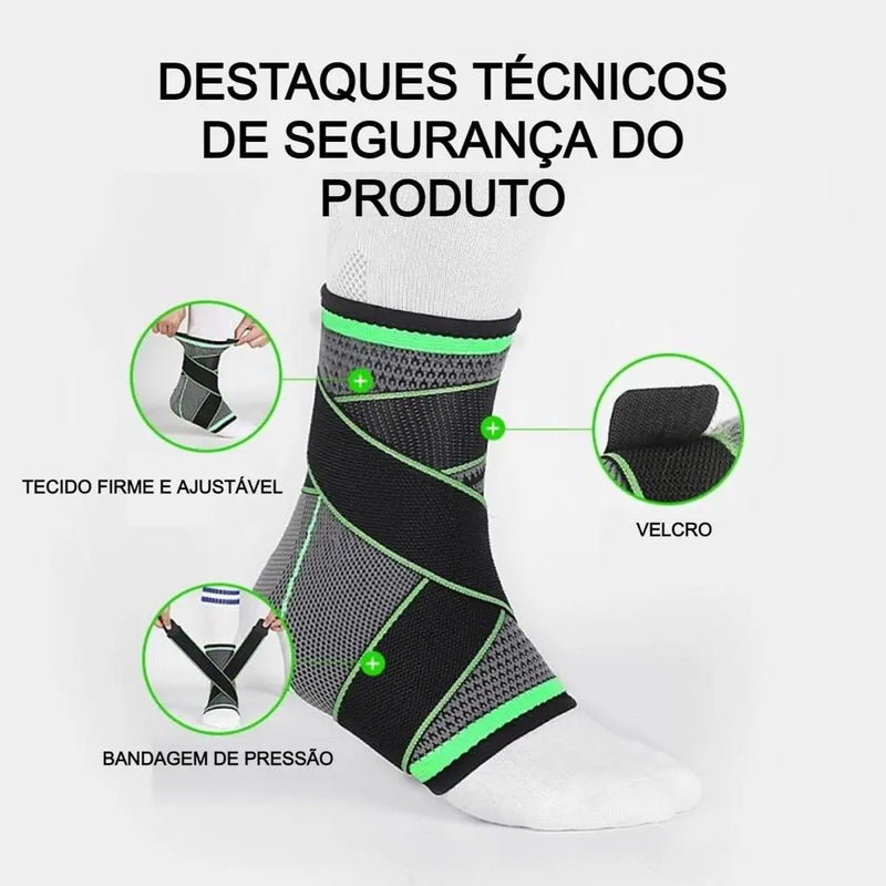 Meia Compressora para Tornozelo MBFIT – O Suporte Ideal para Seus Movimentos!